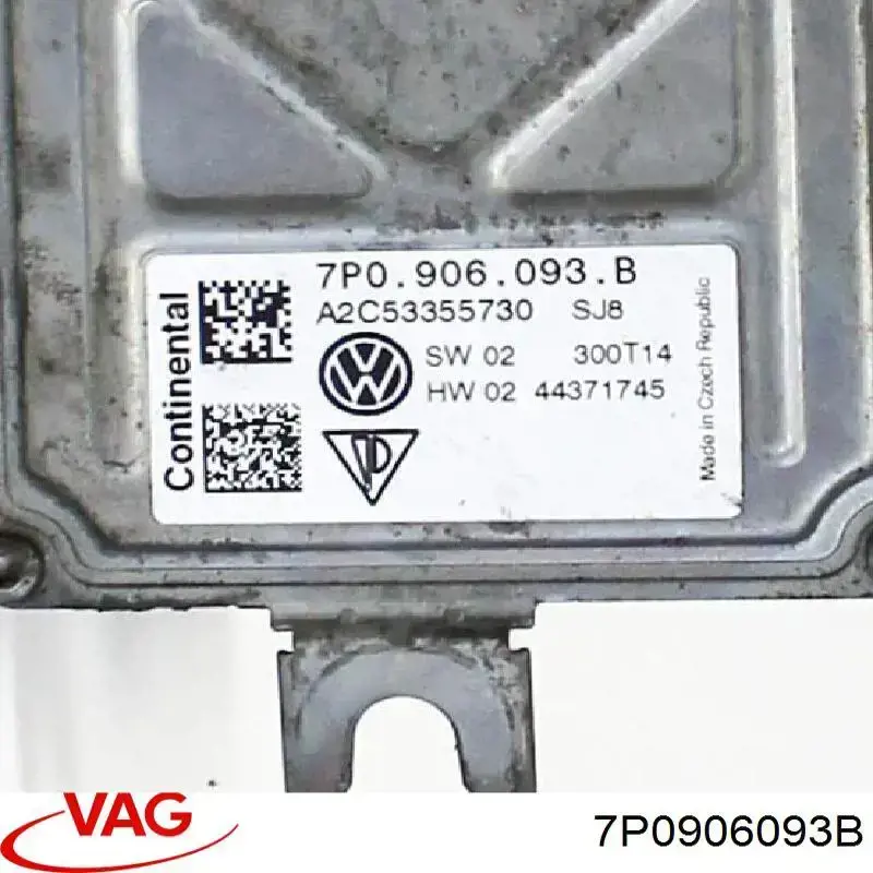 Comprar 7P0906093B VAG Módulo de control del motor de la bomba de combustible