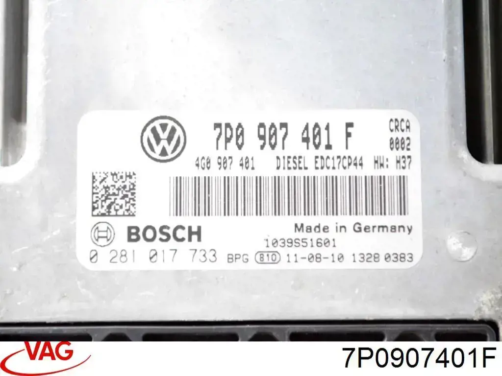 Comprar 7P0907401F VAG ECU