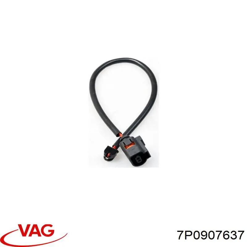 Comprar 7P0907637 VAG Sensor de desgaste de las pastillas de freno delanteras