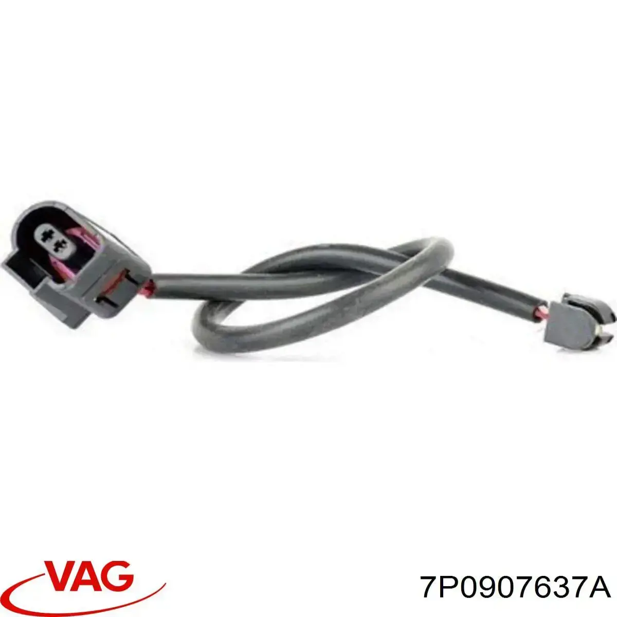 Sensor de desgaste de las pastillas de freno delanteras 7P0907637A VAG