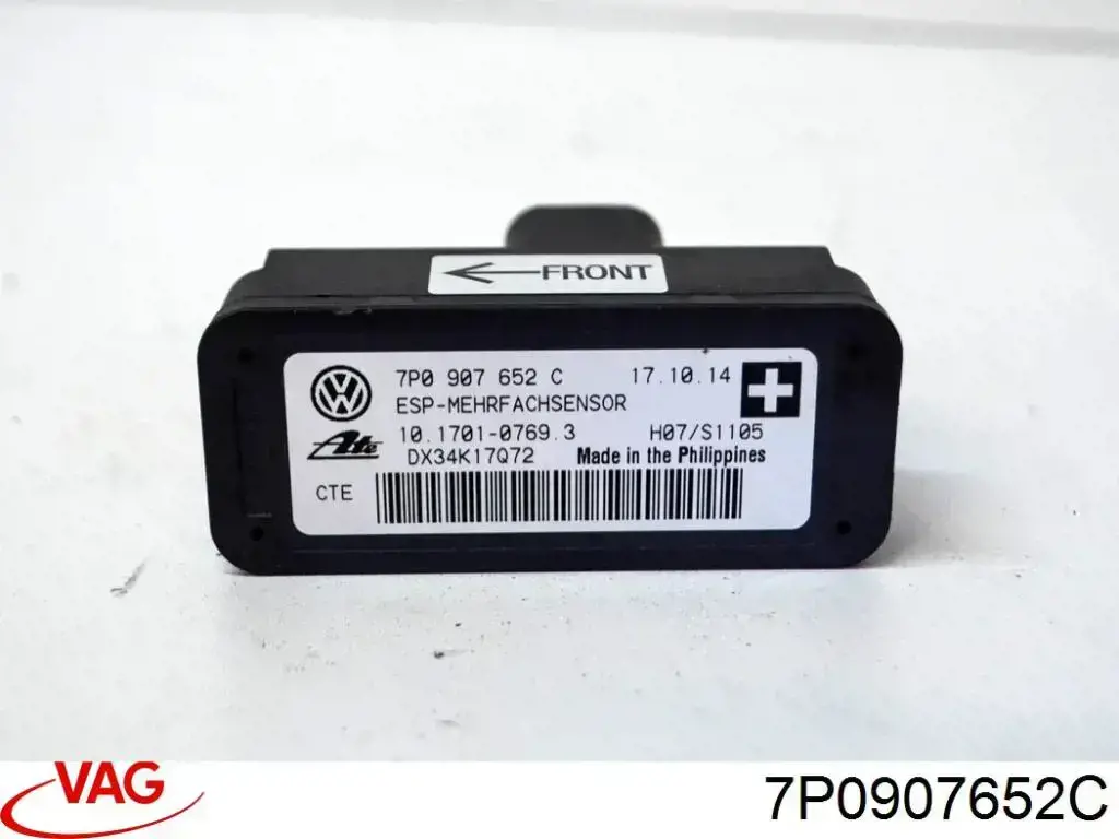 7P0907652C VAG sensor de aceleracion lateral (esp)