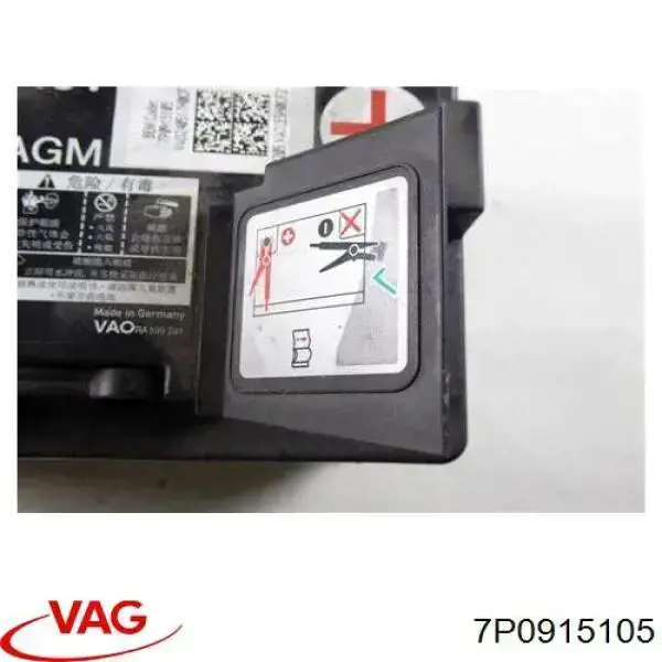 7P0915105 VAG Batería Start-Stop