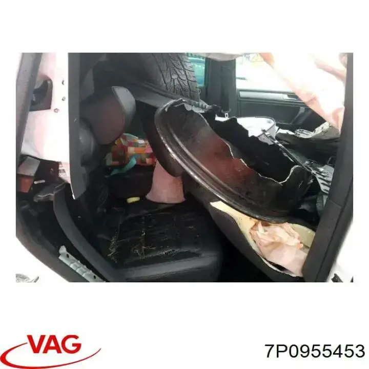 Depósito de líquido lavafaros VAG 7P0955453