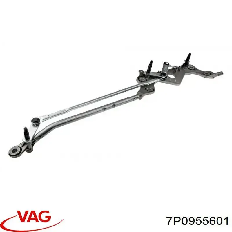 Trapezio del limpiaparabrisas VAG 7P0955601A precio, desde 195,72 EUR