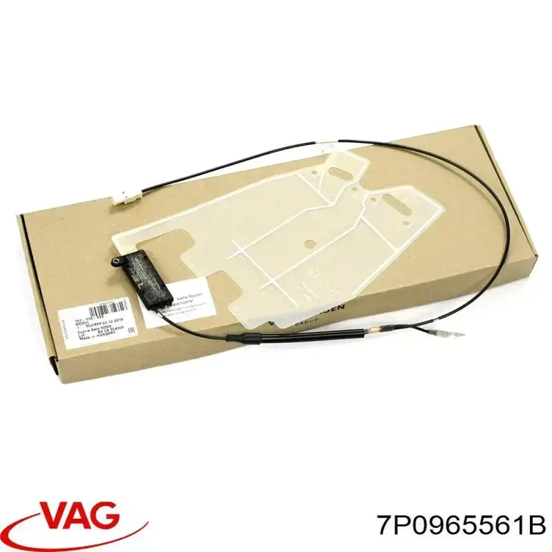 Bomba de agua eléctrica auxiliar 7P0965561B VAG