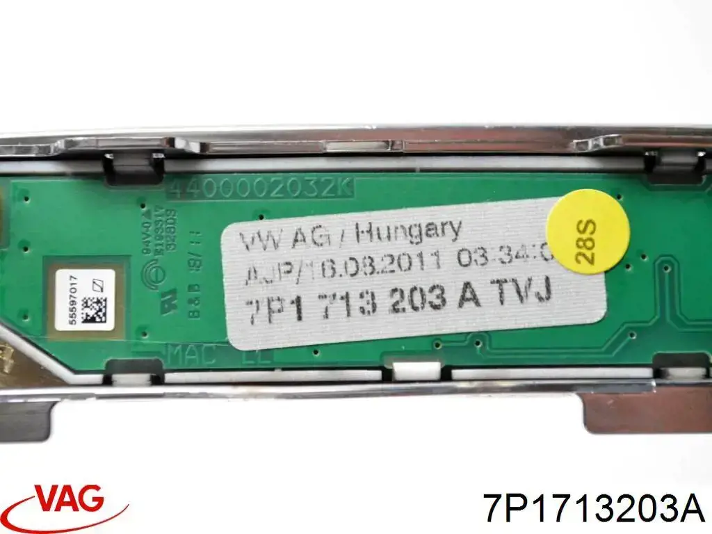 Pomo de palanca de cambios VAG 7P1713203A precio, desde 567,06 EUR