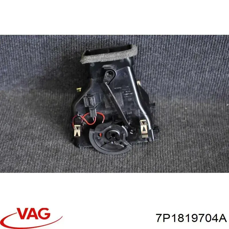 Rejilla de ventilación derecha del salpicadero VAG 7P1819704UBN precio, desde 59,53 EUR