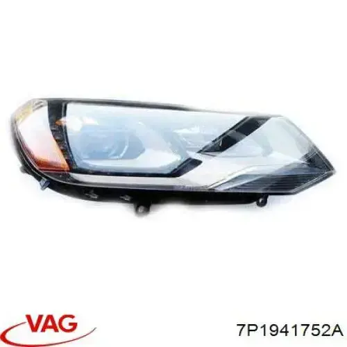 Faro delantero derecho VAG 7P1941752A