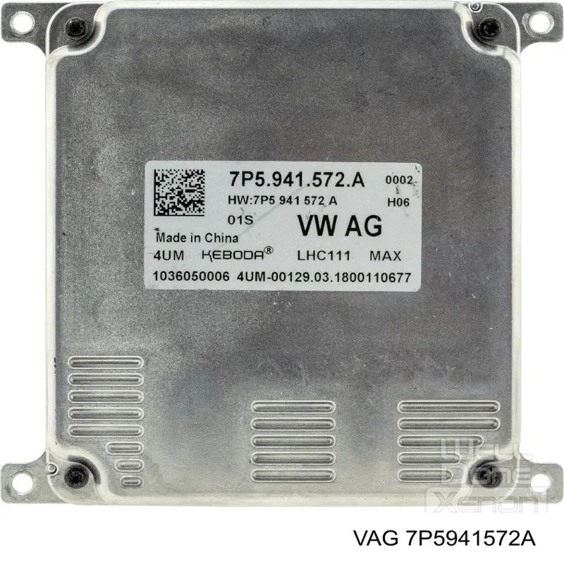 7P5941572A VAG Centralita, faros xenon