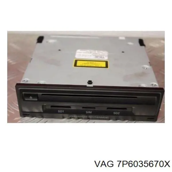 Radio AM/FM VAG 7P6035670X precio, desde 3489,85 EUR