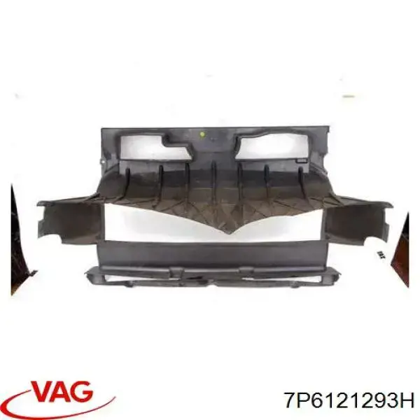 Comprar 7P6121293H VAG Deflector de aire del radiador izquierdo