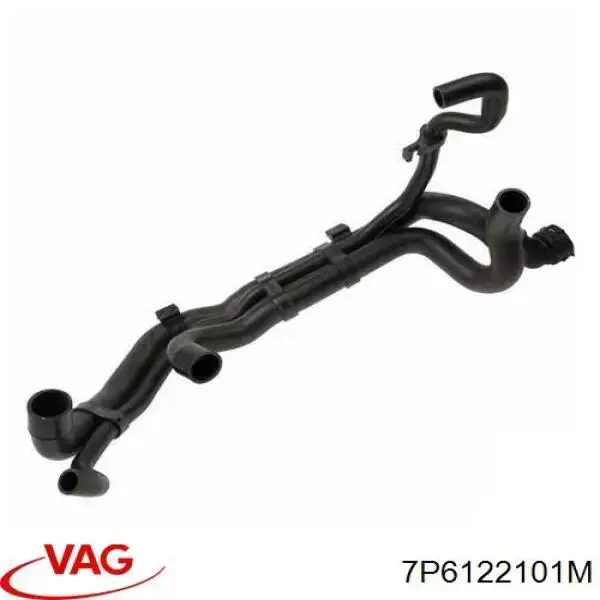 Comprar 7P6122101M VAG Manguera superior del radiador