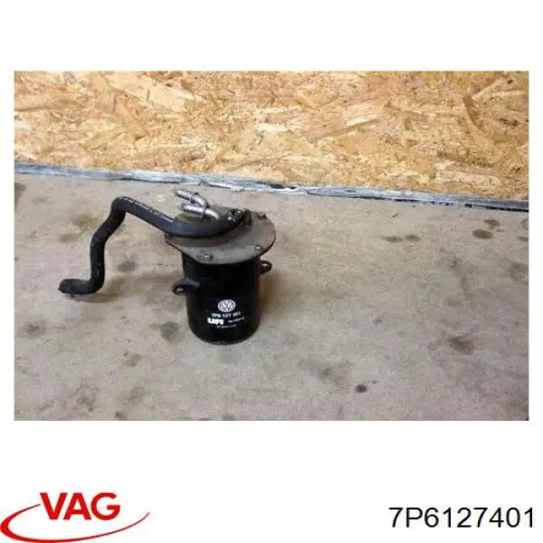 Comprar Caja del filtro de combustible Volkswagen Touareg II 7P5, 7P6