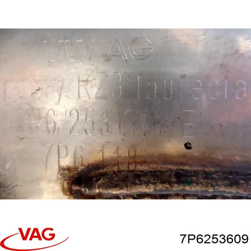Silenciador trasero VAG 7P6253609 precio, desde 1298,89 EUR