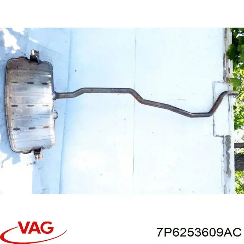 Silenciador trasero VAG 7P6253609C precio, desde 1252,65 EUR