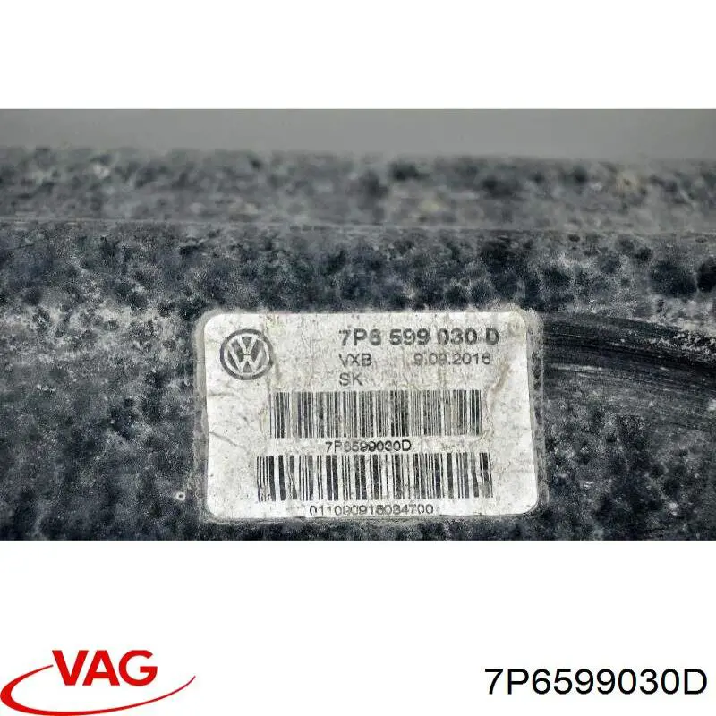 Comprar 7P6599030D VAG Puente trasero