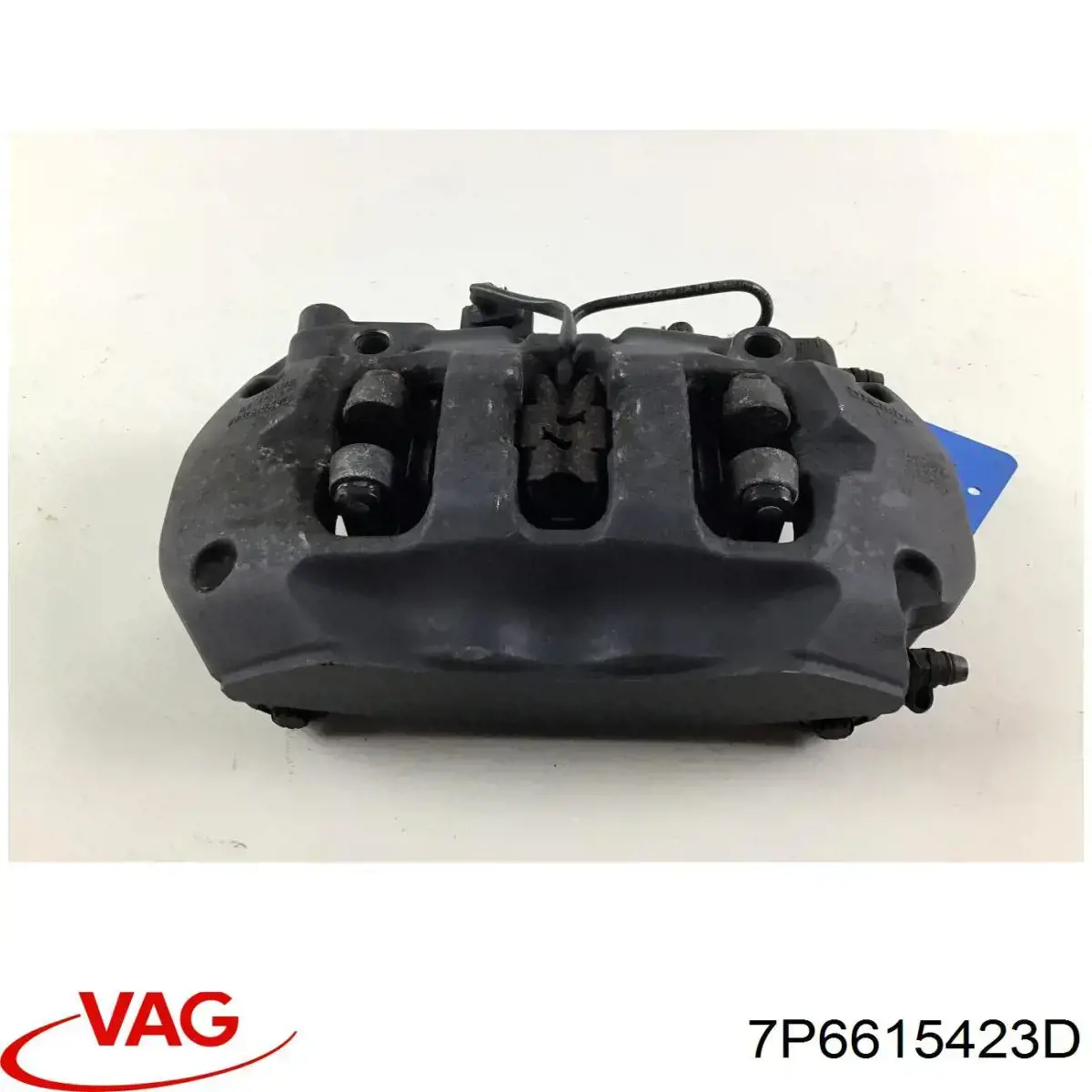 Pinza de freno trasera izquierda 7P6615423D VAG