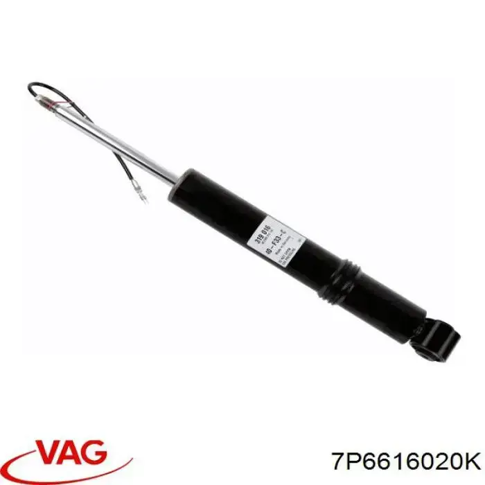 Amortiguador trasero derecho VAG 7P6616020K precio, desde 647,20 EUR
