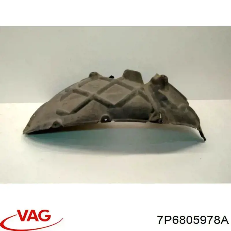 Guardabarros interior trasero derecho del guardafango delantero VAG 7P6805978A precio, desde 59,71 EUR