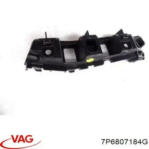 7P6807184G VAG soporte de parachoques trasero derecho