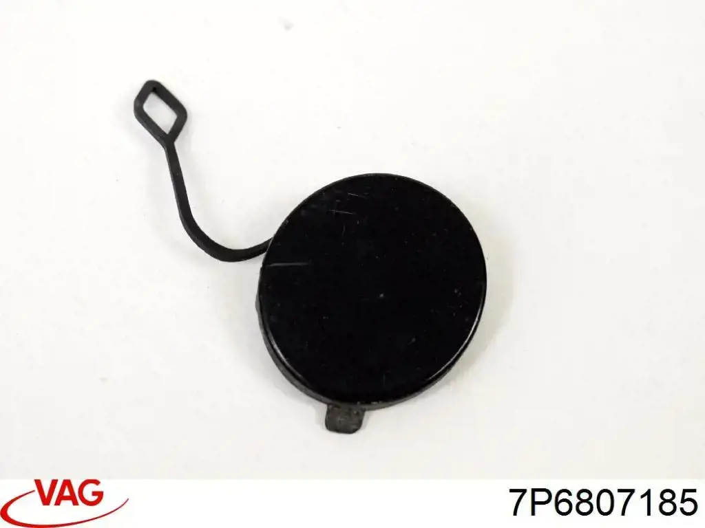 Tapa del gancho de remolque del parachoques delantero izquierdo VAG 7P6807185 precio, desde 7,35 EUR