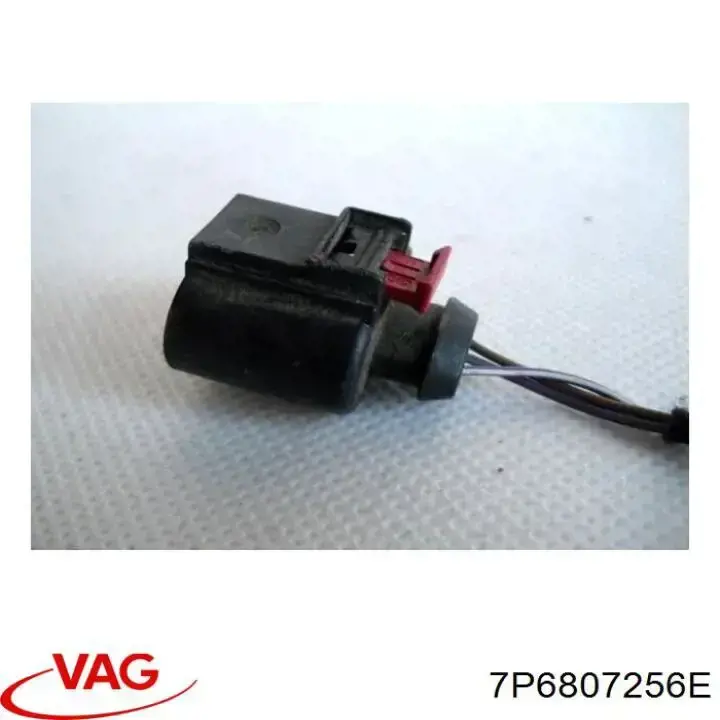 7P6807256E VAG Relleno de parachoques trasero