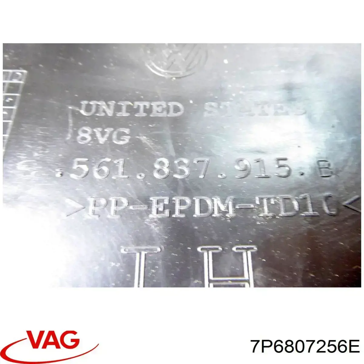 Absorbente paragolpes trasero VAG 7P6807256E precio, desde 119,82 EUR