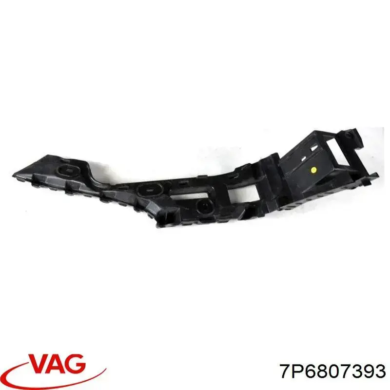 7P6807393 VAG Soporte de paragolpes trasero izquierdo
