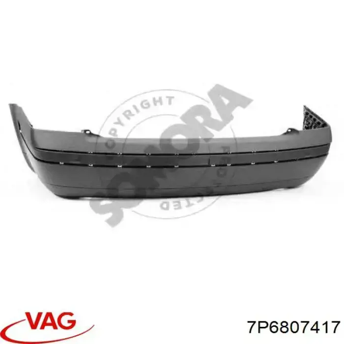 Paragolpes VAG 7P6807417 precio, desde 503,84 EUR