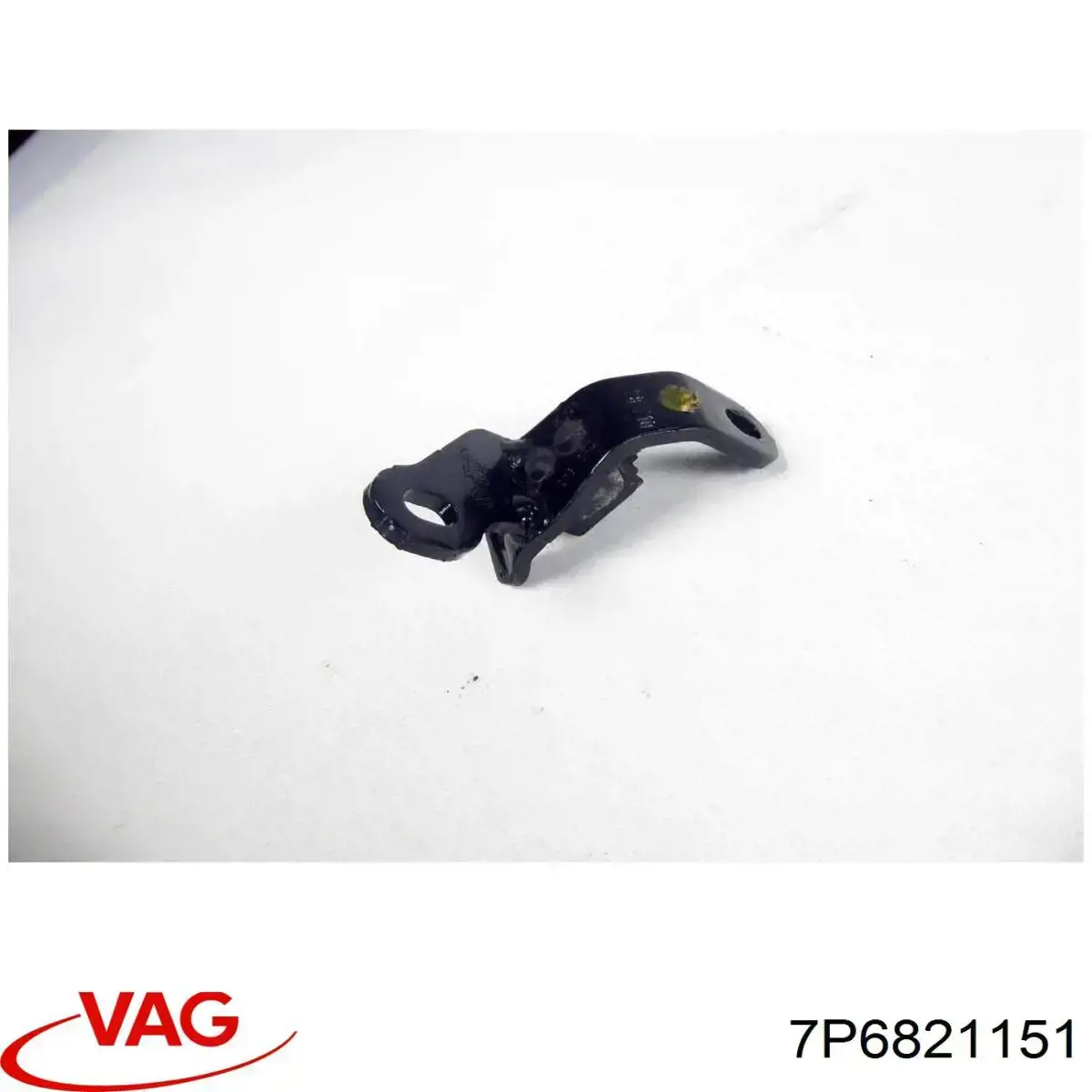 Soporte delantero izquierdo para aleta delantera 7P6821151 VAG