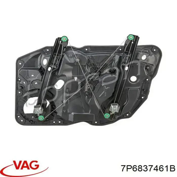Mecanismo elevalunas delantero izquierdo VAG 7P6837461B precio, desde 65,34 EUR