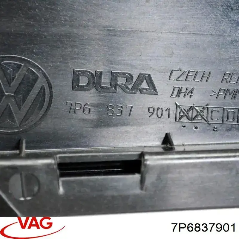 Moldura vertical de puerta delantera izquierda VAG 7P6837901B precio, desde 75,18 EUR