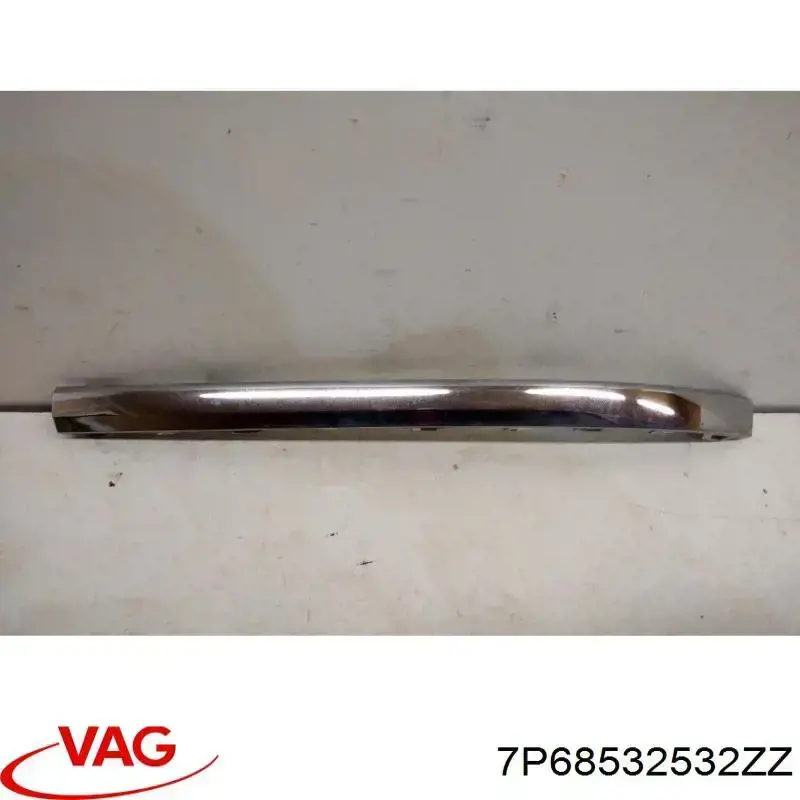 Moldura de parachoques delantera izquierda VAG 7P68532532ZZ precio, desde 55,82 EUR