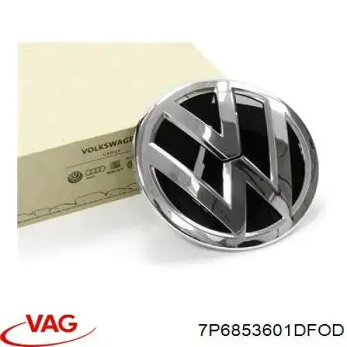 Emblema de la parrilla del radiador VAG 7P6853601ULM precio, desde 26,85 EUR