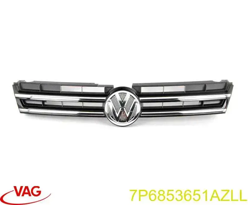 Comprar 7P6853651AZLL VAG Rejilla frontal