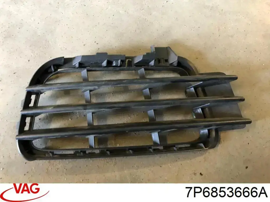 Comprar 7P6853666A VAG Rejilla derecha del parachoques delantero