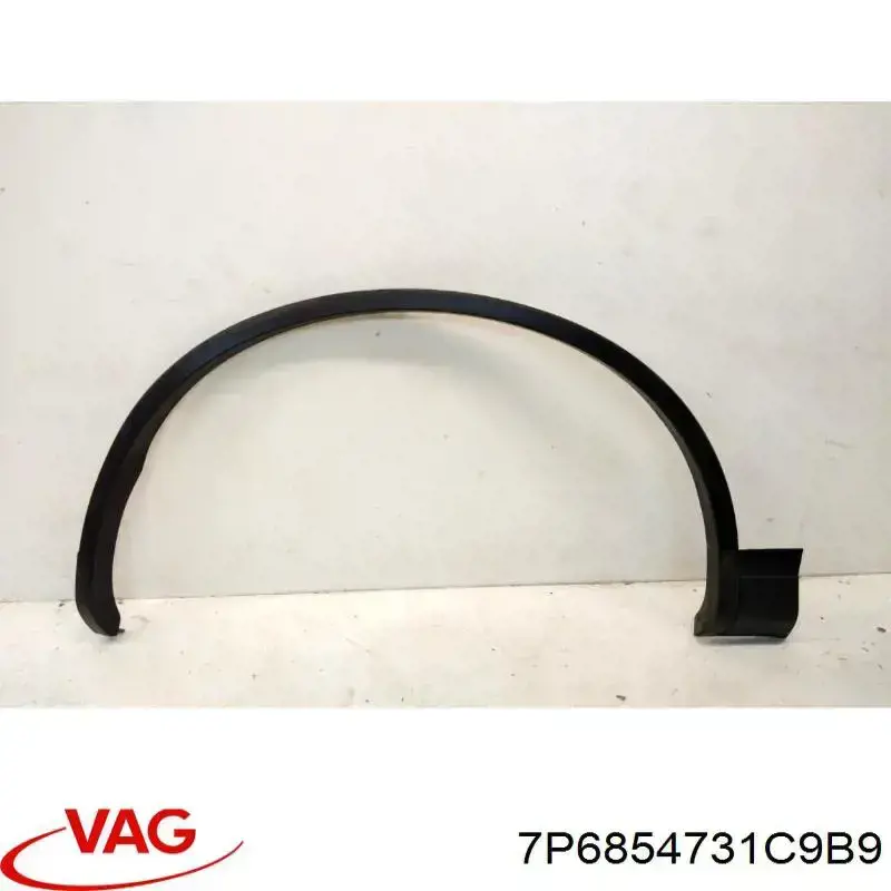 Extensión de la aleta delantera derecha VAG 7P6854731C9B9 precio, desde 358,44 EUR