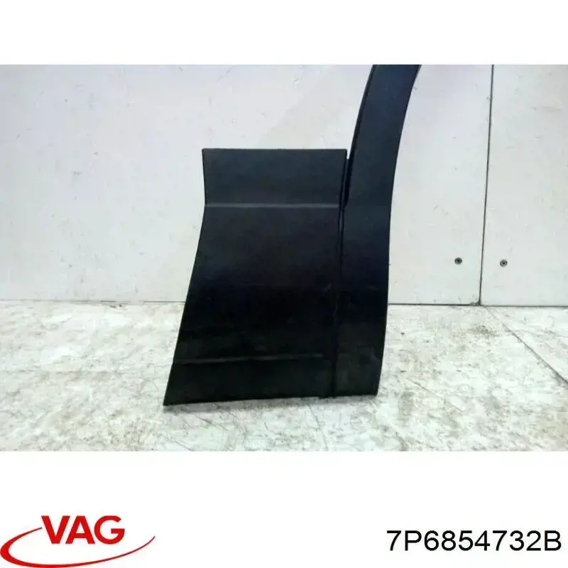 Extensión de la aleta delantera derecha 7P6854732B9B9 VAG