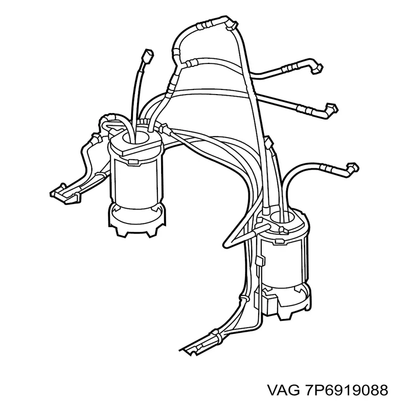 Módulo alimentación de combustible  VAG 7P6919088 precio, desde 152,46 EUR