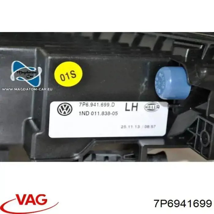 Faro antiniebla izquierdo VAG 7P6941699 precio, desde 40,90 EUR