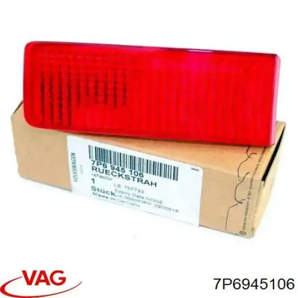 Comprar 7P6945106 VAG Reflector del parachoques trasero derecho