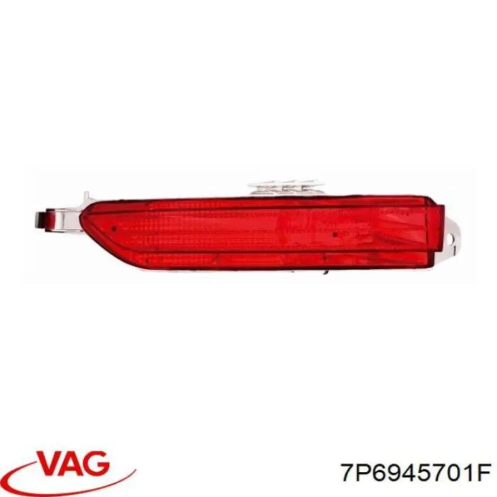 Luz antiniebla trasera izquierda VAG 7P6945701F precio, desde 56,85 EUR