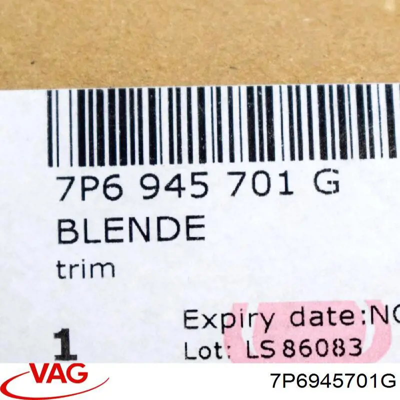 Luz antiniebla trasera izquierda VAG 7P6945701L precio, desde 38,90 EUR