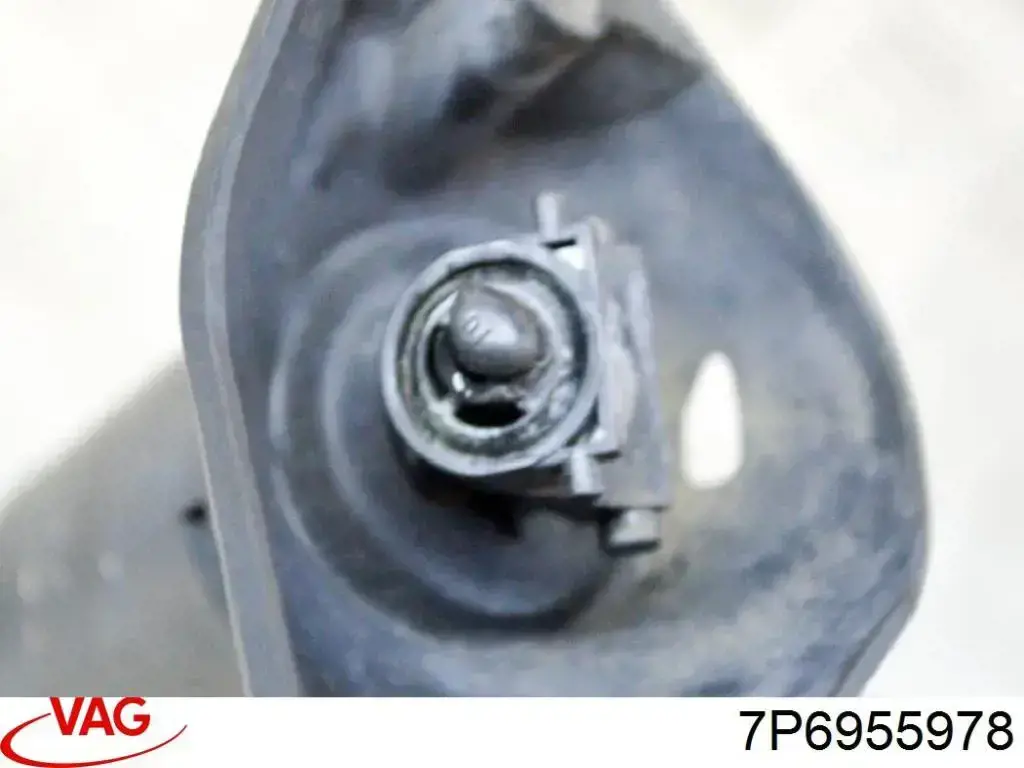 Soporte boquilla lavafaros cilindro (cilindro levantamiento) para Volkswagen Touareg (7P5)