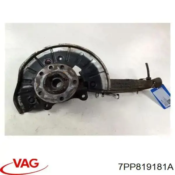 Rejilla de ventilación trasera del habitáculo VAG 7PP819181A
