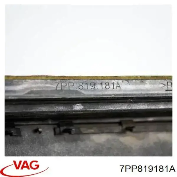 7PP819181A VAG Rejilla de ventilación trasera del habitáculo