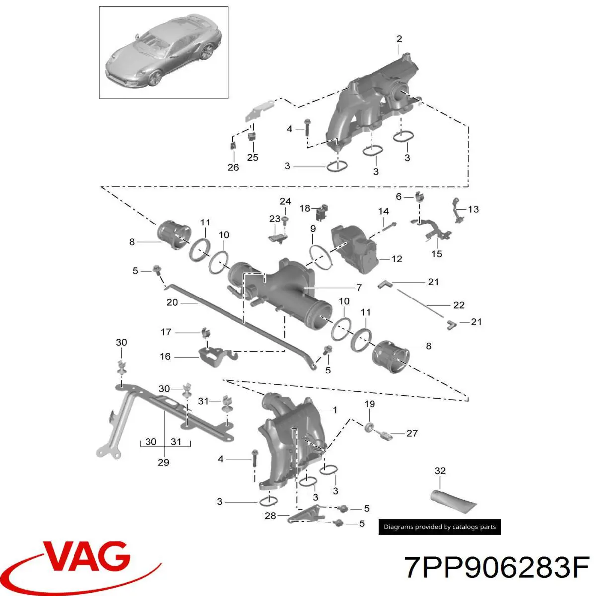 7PP906283F Lamborghini