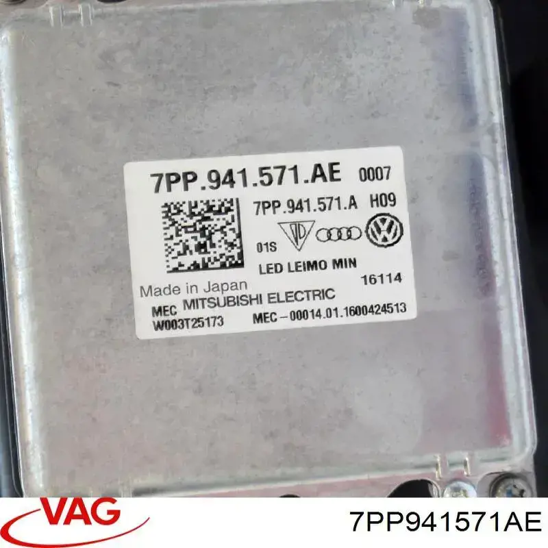 7PP941571AE VAG Centralita, faros xenon