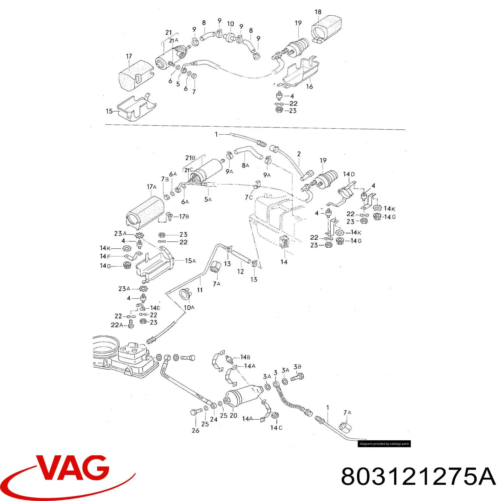 Comprar 803121275A VAG 