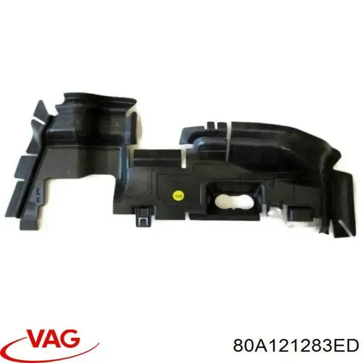 Deflector de aire del radiador izquierdo VAG 80A121283ED precio, desde 43,91 EUR
